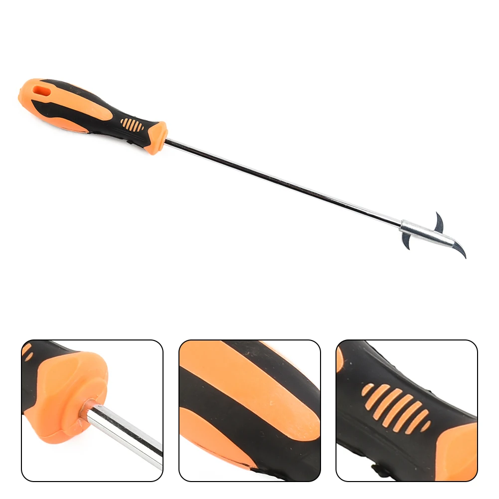 New Screwdriver Tire Cleaning Hook W/ Hook Head Zinc Alloy Accessory Stone Cleaner Stone Remover Threaded Joint