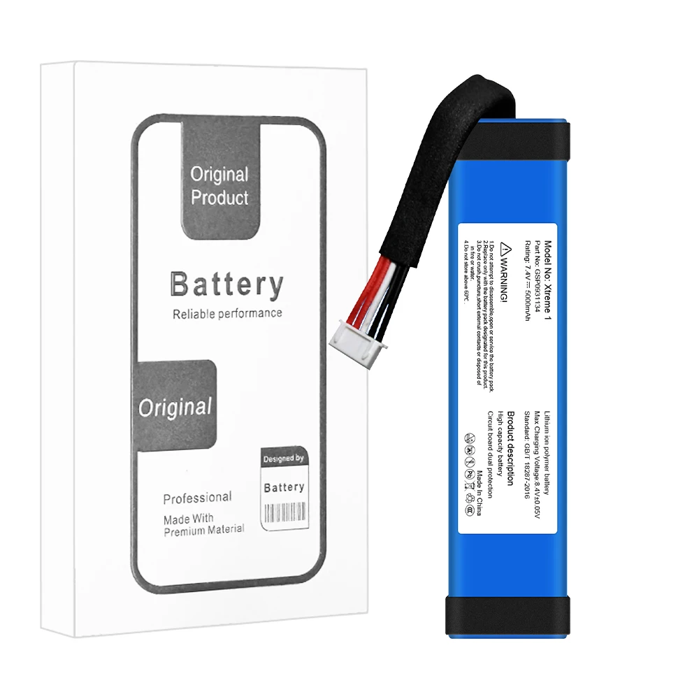 100% New High Capacity Battery For JBL xtreme1 xtreme Xtreme 1 GSP0931134 5000mAh  Batterie tracking number + tools