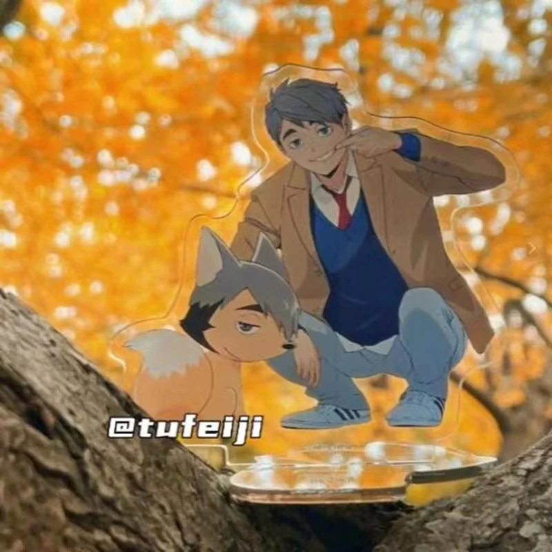 Anime Haikyuu!! Miya Atsumu Osamu-decoración de mesa para Cosplay, adorno de letrero de pie acrílico, mascota de juego de dibujos animados, regalo de cumpleaños y Navidad