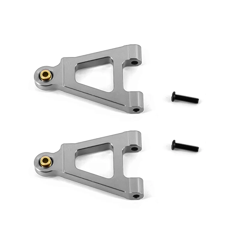 Mjx Hyper Go 1/14 14301 piezas de actualización, brazo oscilante inferior delantero de Metal para coche Rc CNC, accesorios de aluminio