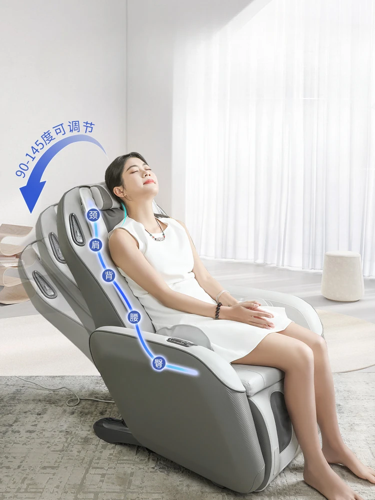 Single living room massage chair small home whole body smart cervical spine kneading foot therapy flagship store