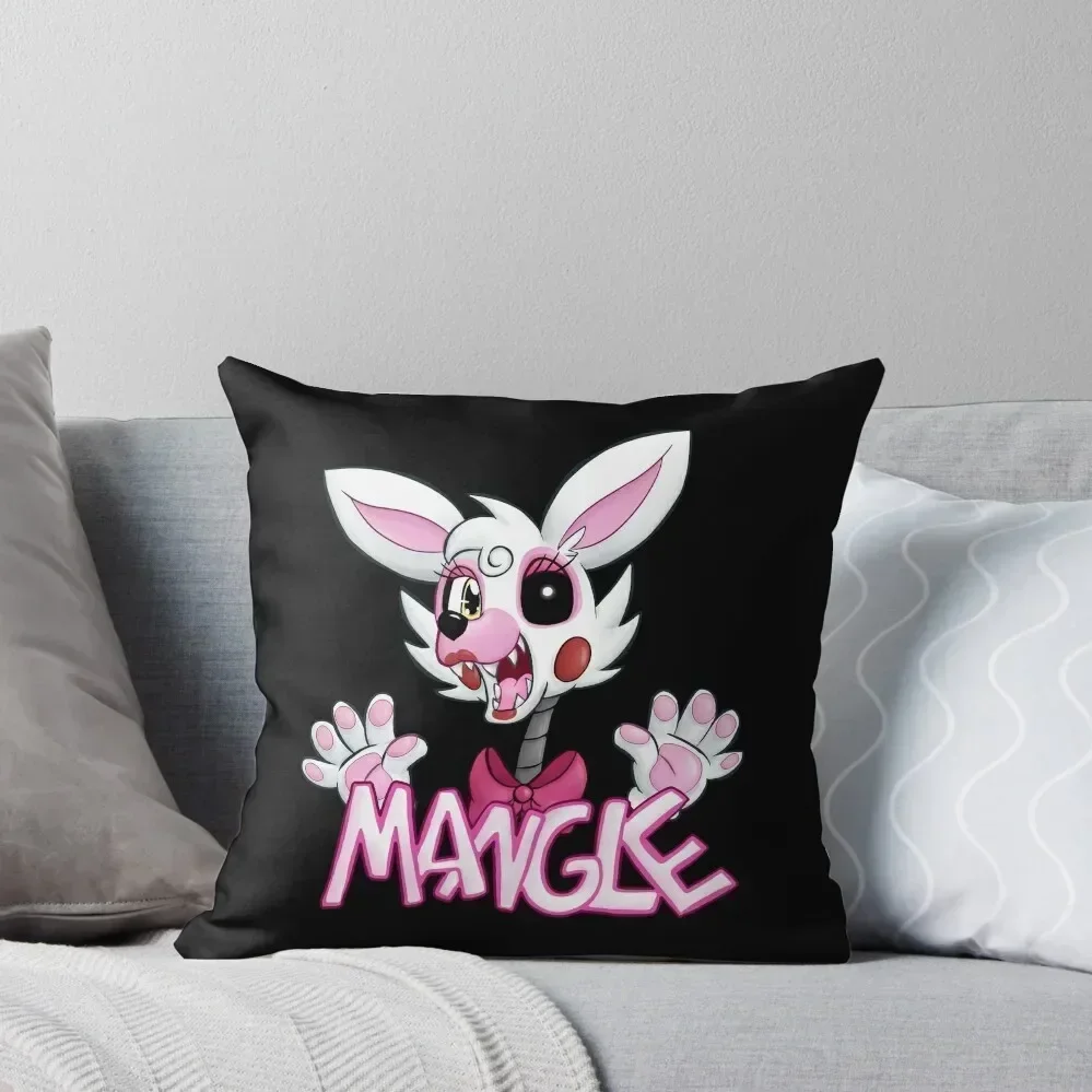 FNAF- Mangle Throw Pillow Pillow Covers Decorative ornamental pillows Bed pillowcases pillow