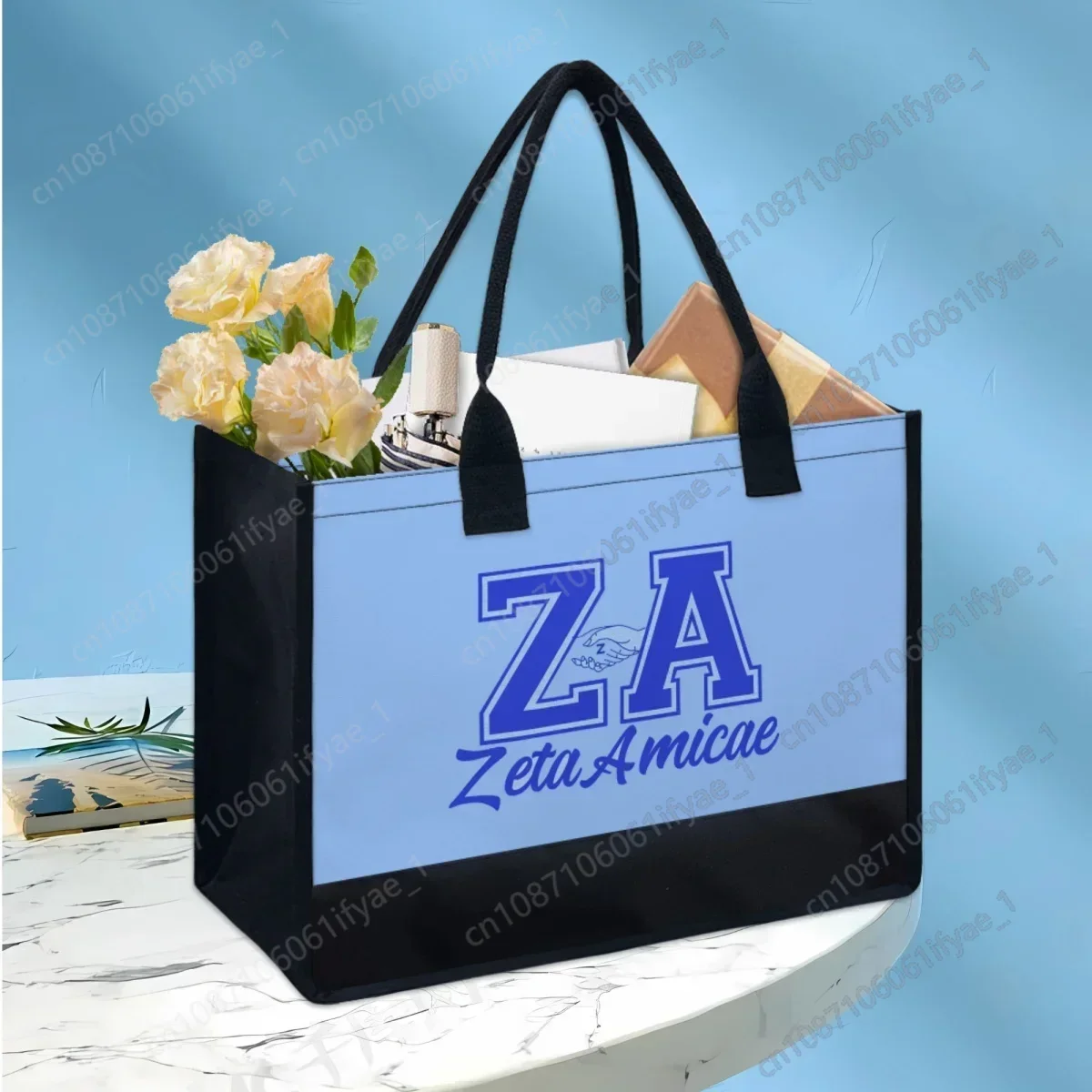 New Friends of Zeta Print Women's Portable Tote Bag Casual Shoulder Shopping Bags Zeta Amicae Female Girls Handbag Bolsos Mujer