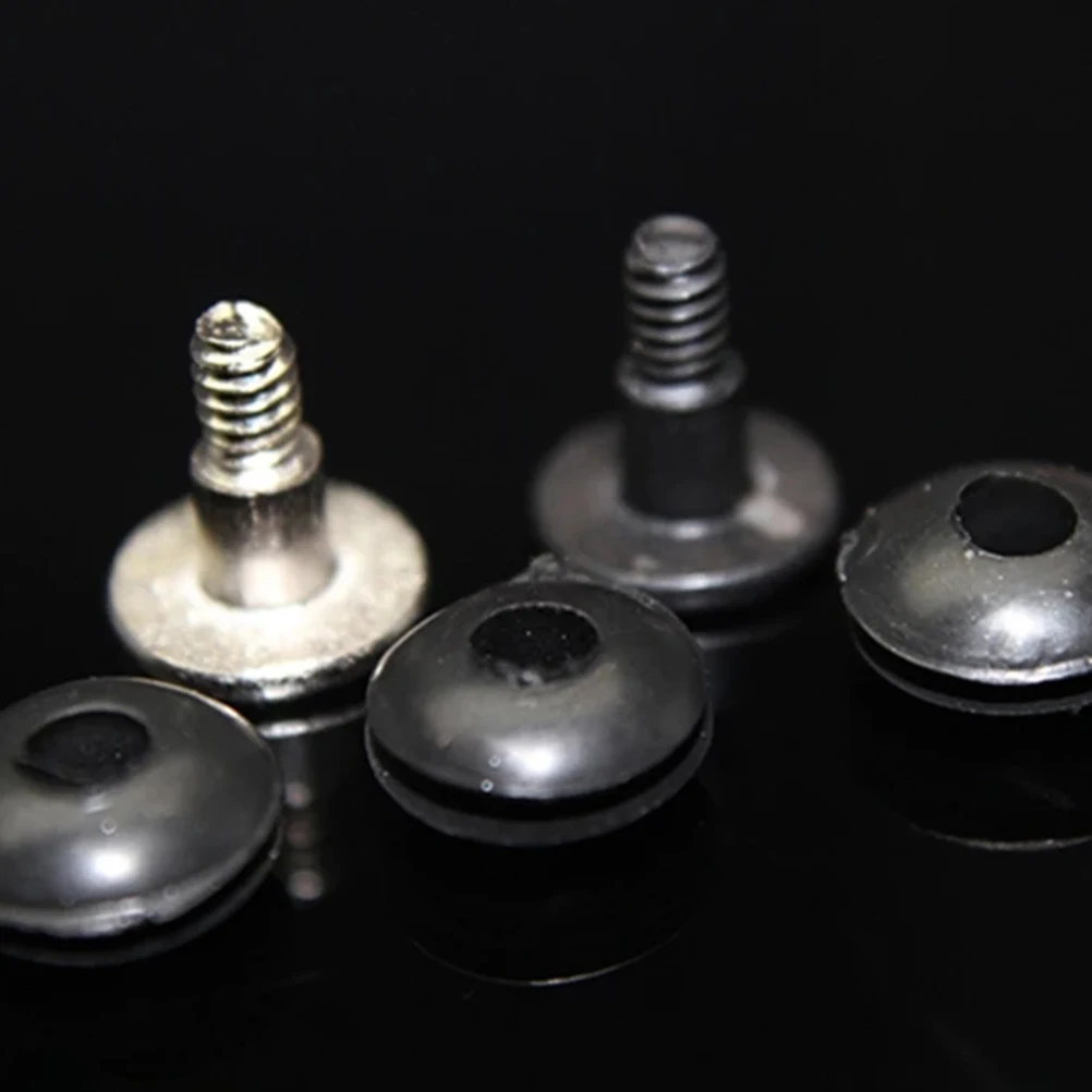 

Hard Drive Screws Rubber Ring Black Metal Coarse Thread Non Stripping motherboard screws computer hard drive screw electronic