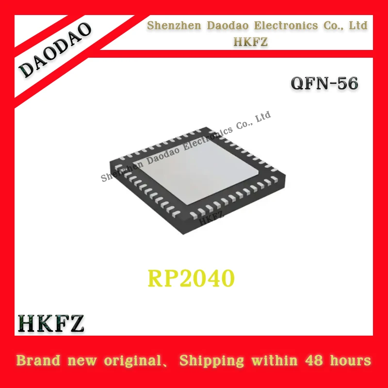 

5Pcs RP2040 QFN-56 RP2040 Chip ARM Cortex-m0133mhz New Original