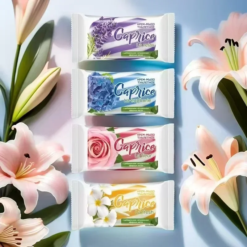 Russian Lily & Fresh Milk Cream Soap - Rich Lathering Bar for Soft Skin, Gentle Hand Wash & Bath Cleanser, Nourishing