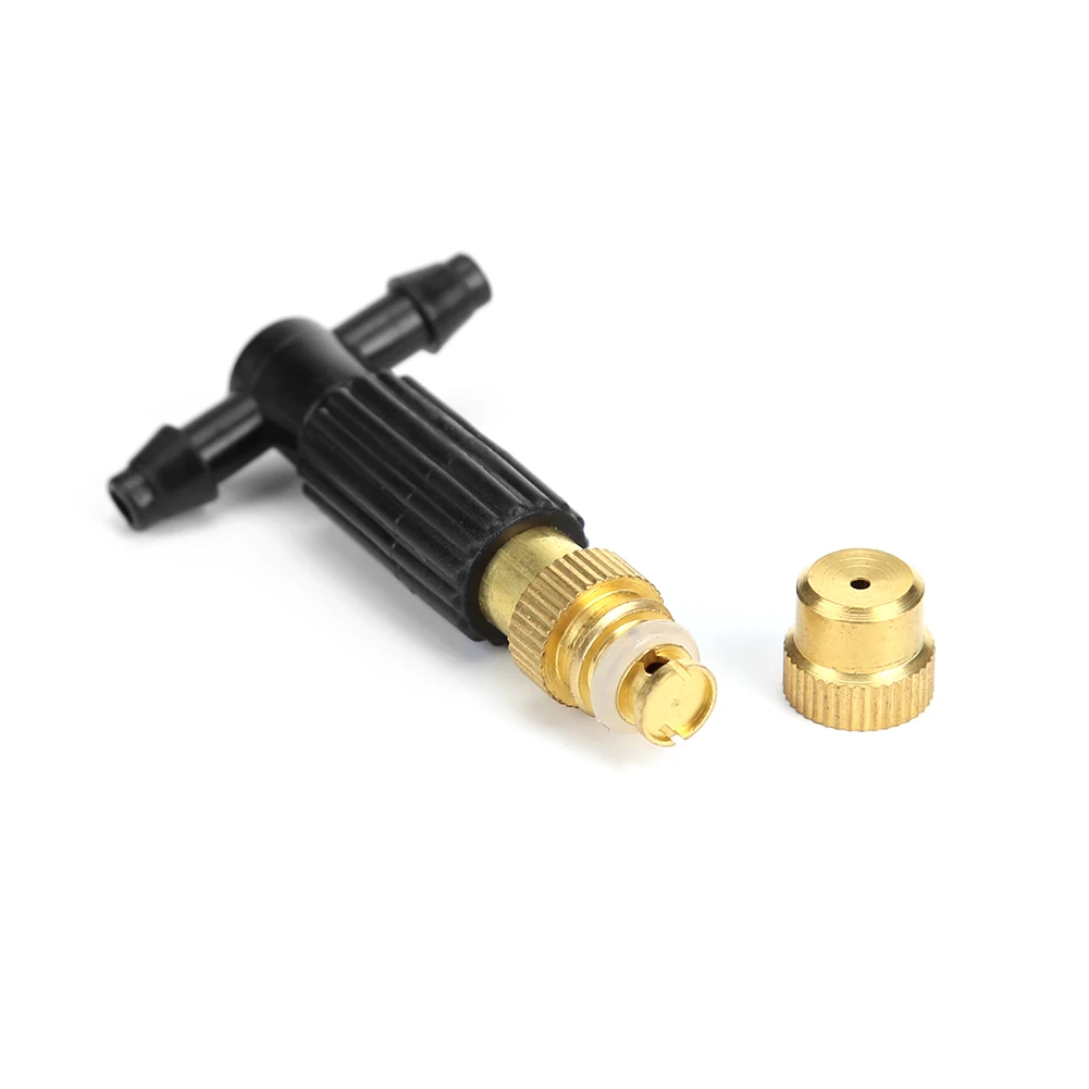 

5pcs Adjustable Copper Water Sprinkler Head Misting Tip Nozzles Home Automatic Spray Garden Planting Supplies