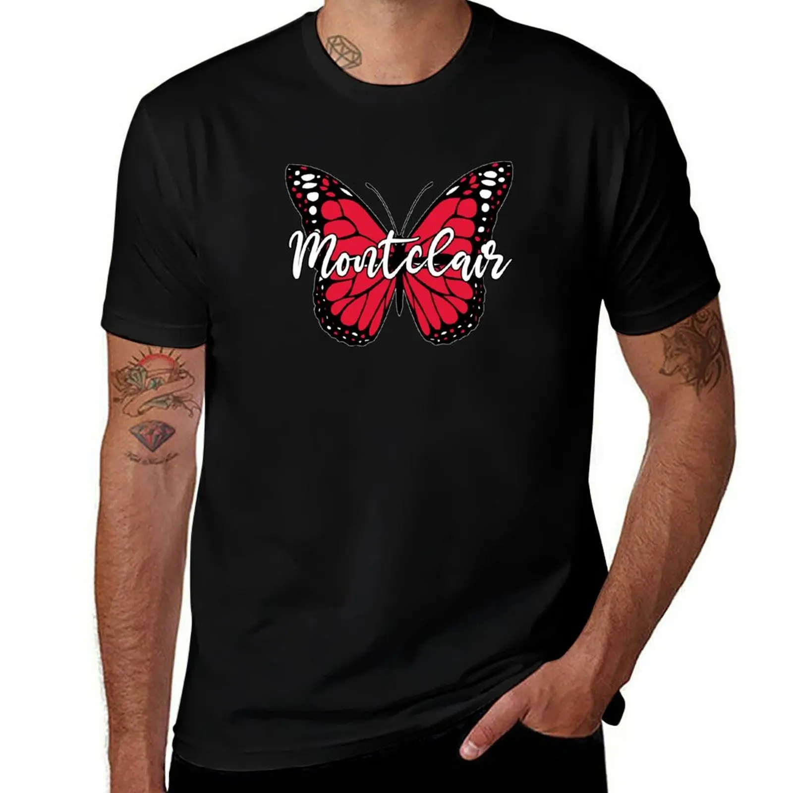 

Montclair Butterfly T-Shirt man graphic t shirt man t shirt cotton high quality T-Shirt