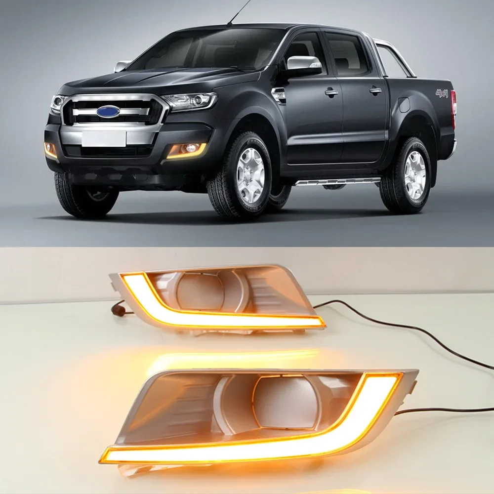 

Front Bumper Foglight Fog Lights for Ford Ranger 2015 2016 2017 2018