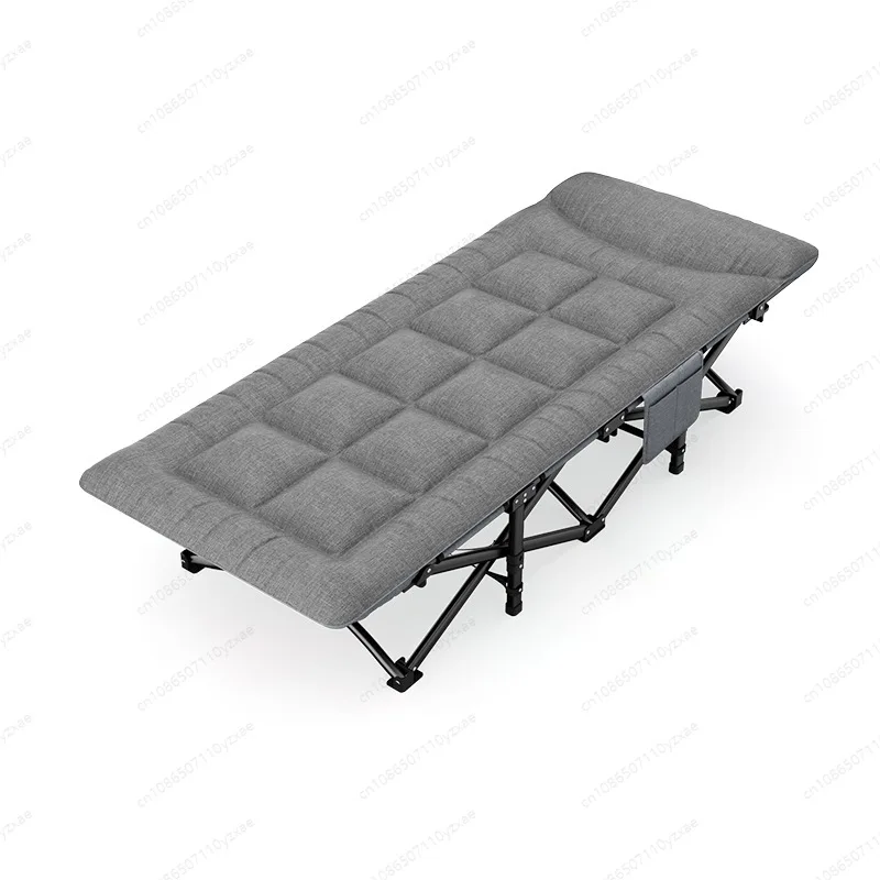 

Folding Camping Cot for Adults with Mattress, Portable Camp Cot Bed Sleeping Cots with Pillow & Carry Bag for Office, Ho