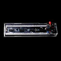 DIY Sound Control LED Music Spectrum Electronic Kit 32-Segment RGB 4 Spectral Effects DIY Soldering Practice USB Interface DC 5V