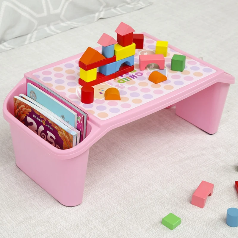 Kids Lap Desk Tray, Kids Portable Lap Tray Plastic Lap Desk For Bed Classroom Laptop Kids Car Activity Dining Floor