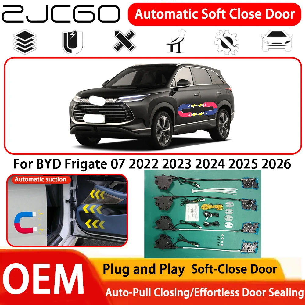 

for BYD Frigate 07 2022 2023 2024 2025 2026 Car OEM Plug and Play Automatic Electric Soft Close Door Comfort Closing System