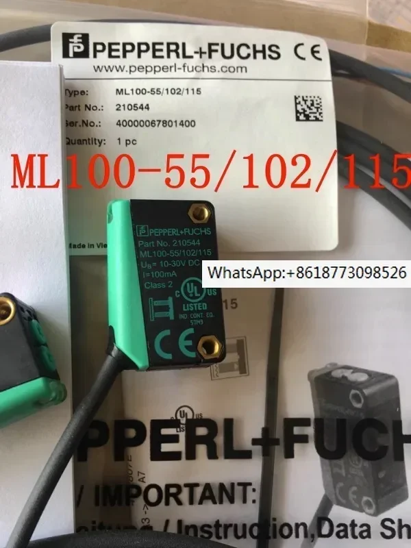 Beijiafu P+F photoelectric switch ML100-55/102/115 ML100-8-1000-RT/102/115