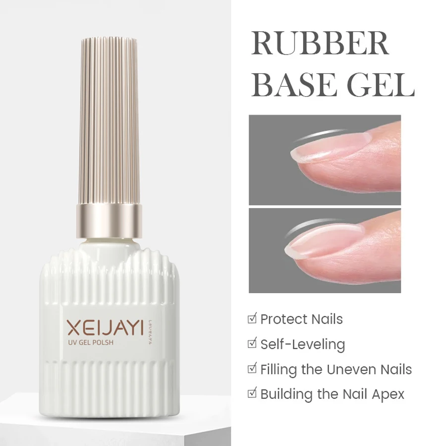 1/2pcs Base Coat Top Coat And Reinforcement For Nails,Long Lasting Clear Rubber Coat LED UV Strengthen Nails High Top Finish Gel
