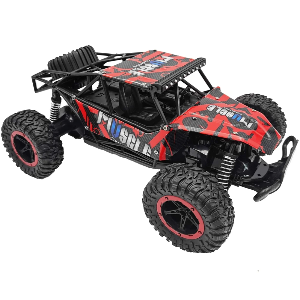 2615B 1:16 4WD RC Car 2.4G Radio Remote Control Cars Buggy Off-Road Control Trucks Boys Toys for Children,Red