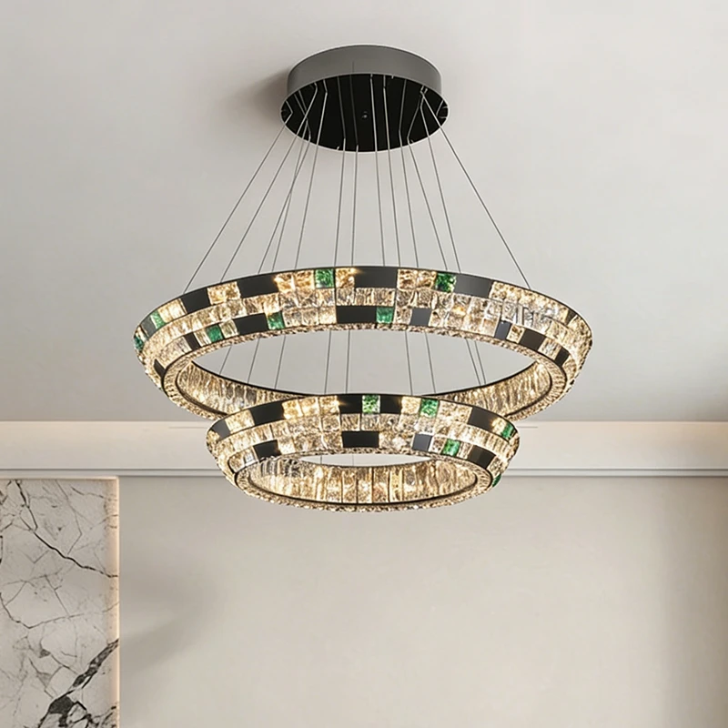 

Modern home decor ring led lights pendant light lamps for living room Chandeliers for dining room hanging light indoor lighting