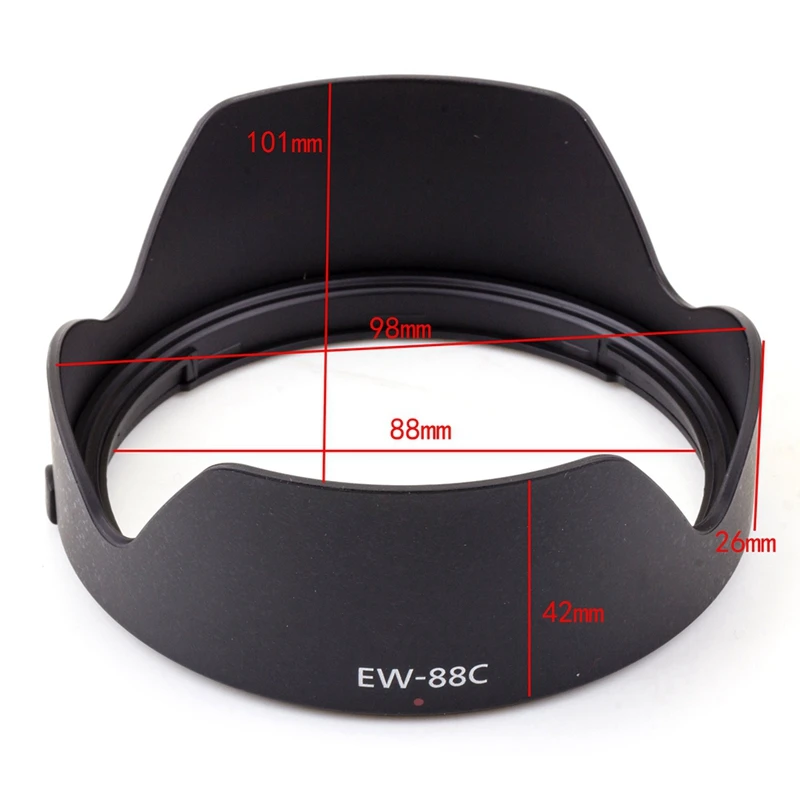 EW-88C لكانون EOS EF 24-70 مللي متر F/2.8L II USM EW 88C غطاء العدسة