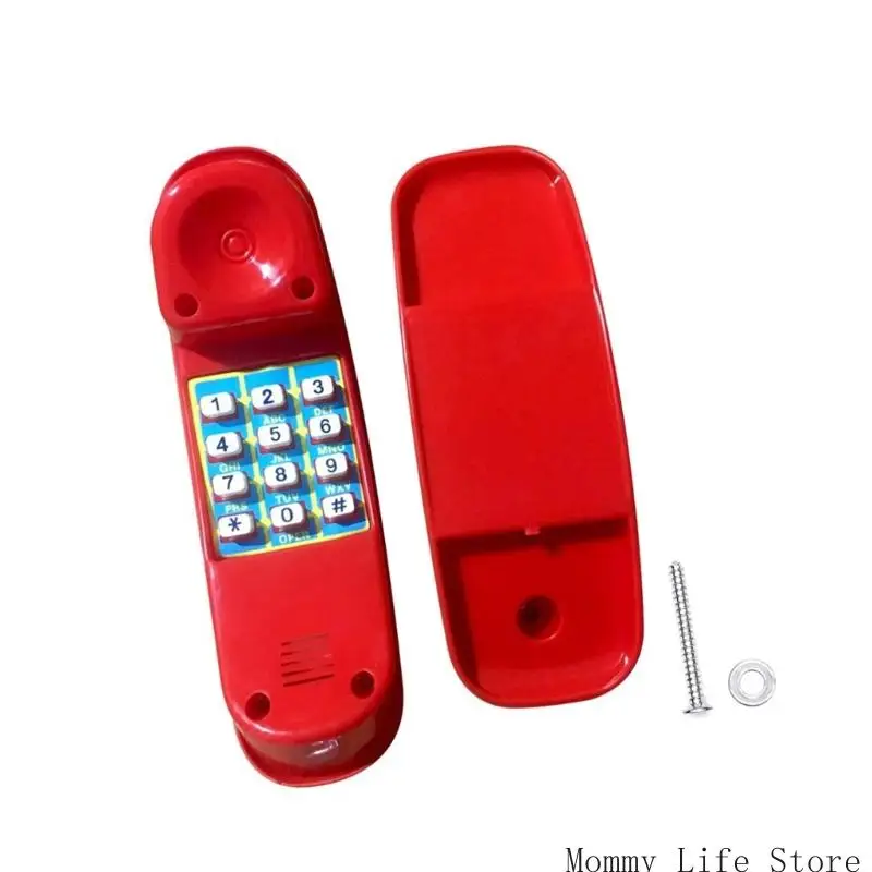 لعبة أرجوحة للأطفال مقاومة للطقس، هاتف قابل للربط، معدات ملعب للأنشطة الخارجية