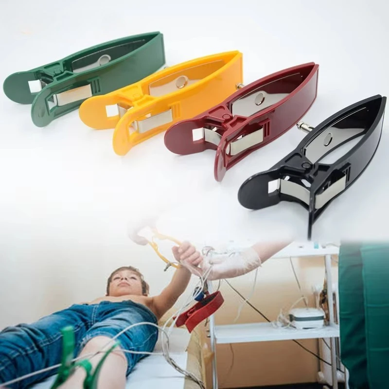Adult Universal Limb Clip Electrodes Medical ECG Multi-link Accessories