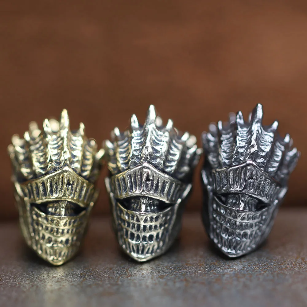 

Антикварные бусины-ножи из темной латуни для EDC, DIY, плетеных браслетов из паракорда, подвесок для шнурков, аксессуаров, подвесок для инструментов для активного отдыха, шармов