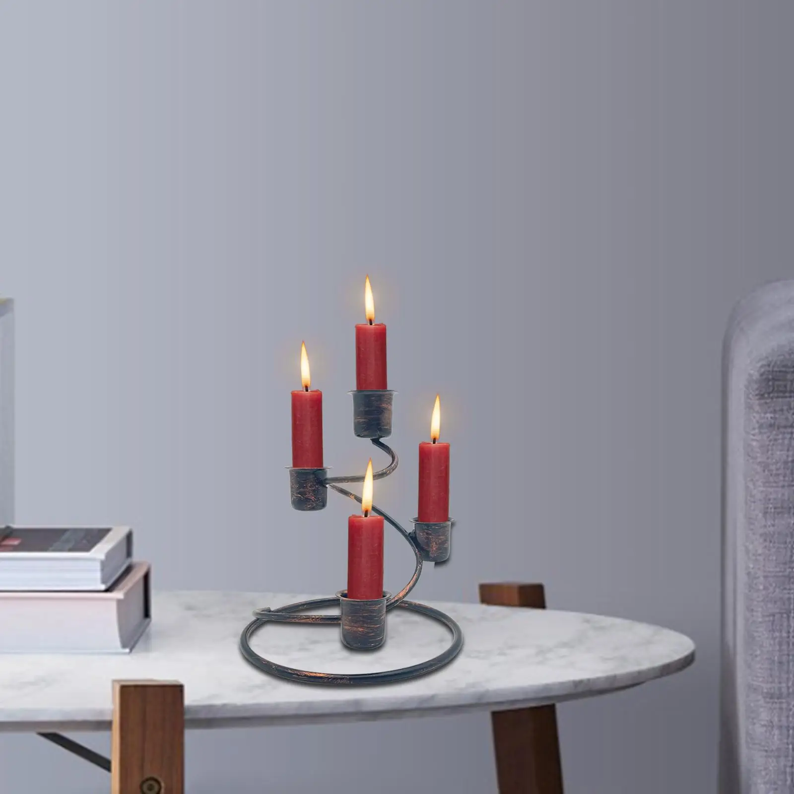Portacandele candeliere Desktop artigianato Display candele Tealight candelabri per Festival