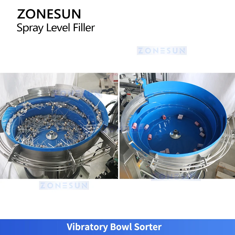 Zonesun ZS-AFC9L Mesin Pengisian dan Crimping Parfum Monoblock Kemasan Botol Parfum Monoblock