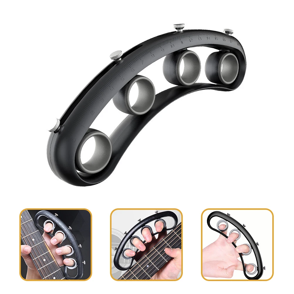 

Finger Guitar Piano Trainer Silica Gel ABS Stainless Elastic Clean Constant Musical Instrument Accessories