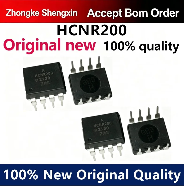 （5pcs-10pcs）Original genuine direct insertion HCNR200-000E DIP-8 high linearity analog optocoupler chip
