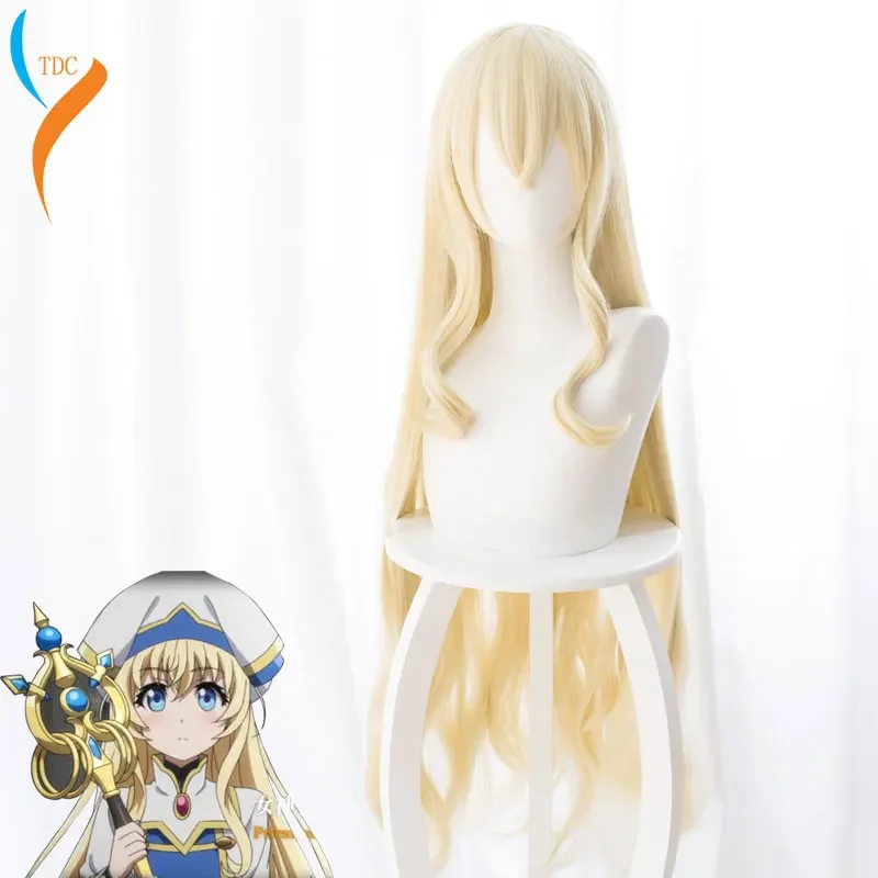 Anime Goblin Slayer Priestess Cosplay Wigs Peluca Movie Adult Women Girl Costumes  Synthetic Hair for Adult Cosplay Hallooween