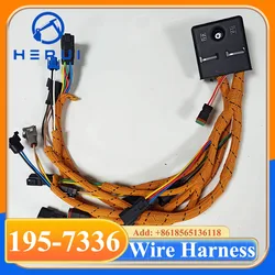Excavator Wiring Harness195-7336 Engine Wire Harness 1957336 for Excavator 322C E325C 3126B C-7 Engine