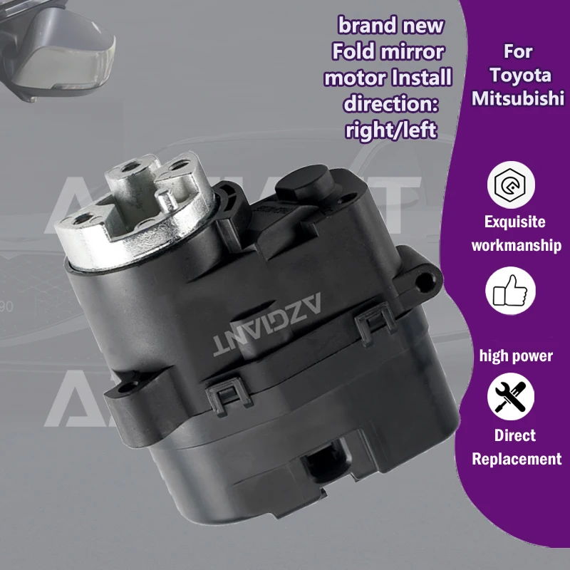 

AZGIANT For Toyota Hilux Revo/Belta Mitsubishi ASX/RVR MK2 Car rear view mirror Engine 12V DC motor copper wire spare parts