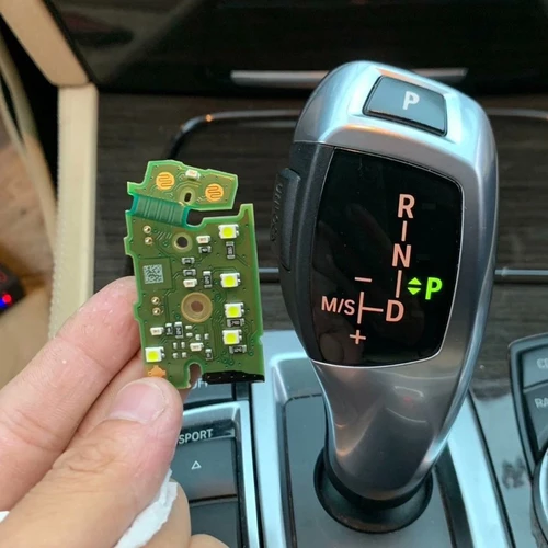 Imagen 2 del producto Placa de circuito de perilla de palanca de cambios para BMW F10 F30 F31 F32 F20 F10 F07 F25 F26 F15 F16 palanca de cambios reparación de Panel LED