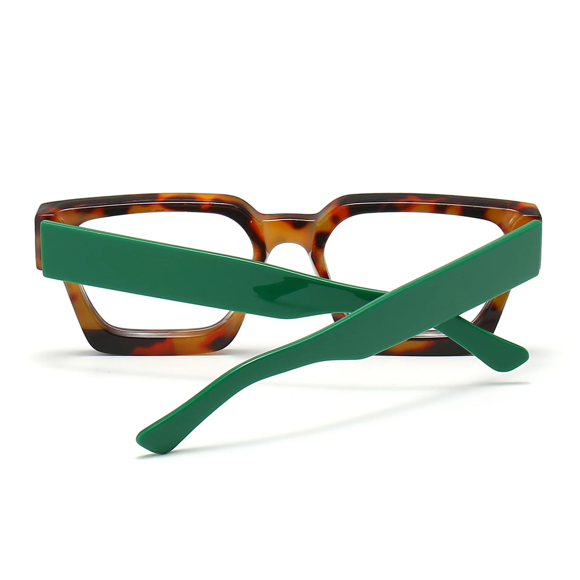 Trendy Square Anti Blue Light Reading Glasses Men Women Classic Designer Clear Presbyopic Eyewear Prescription Optical Glasses