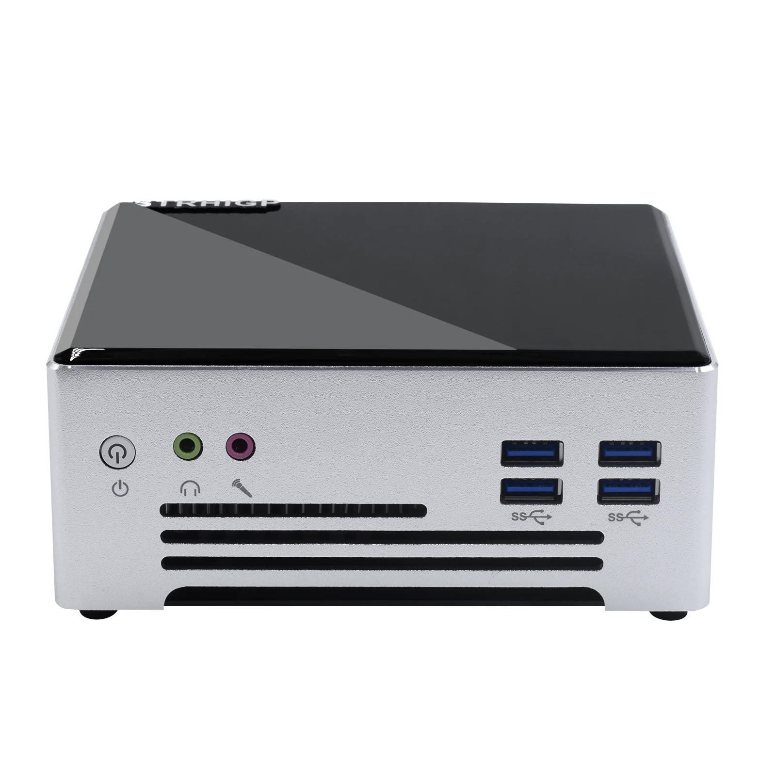 HYSTOU-Mini PC para juegos, 2x M.2, 2280 M, PCIE 3,0, canales duales, Intel i9 10885H, 45W, 2xRJ45 TDP, Lan, ordenador de oficina