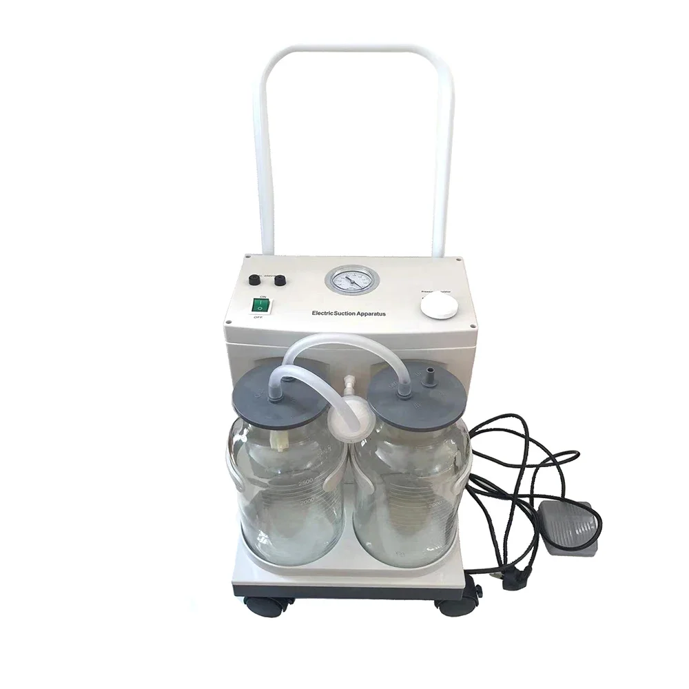 China Manufacturer Medical Use Large Flow Rate Surgical Electric Aspirator Suc Tion Unit Machine