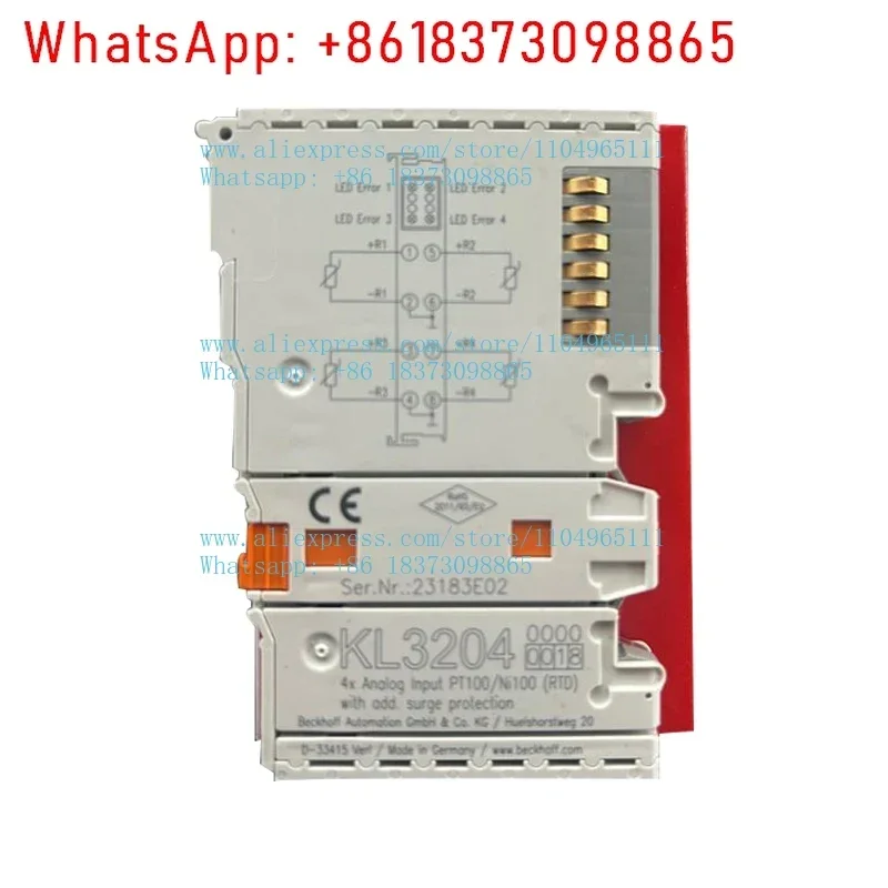 

Module KL3204 Module KL3204 Module KL3204