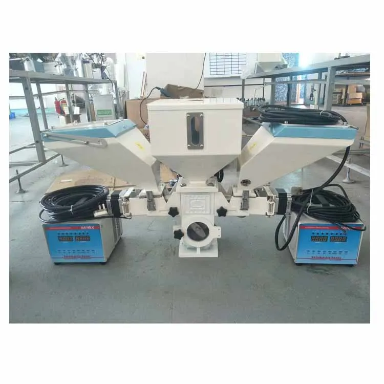 Système de dosage Masterbatch Machine pour le doseur de couleur de dispositif volumétrique et de mélange de moulage par injection