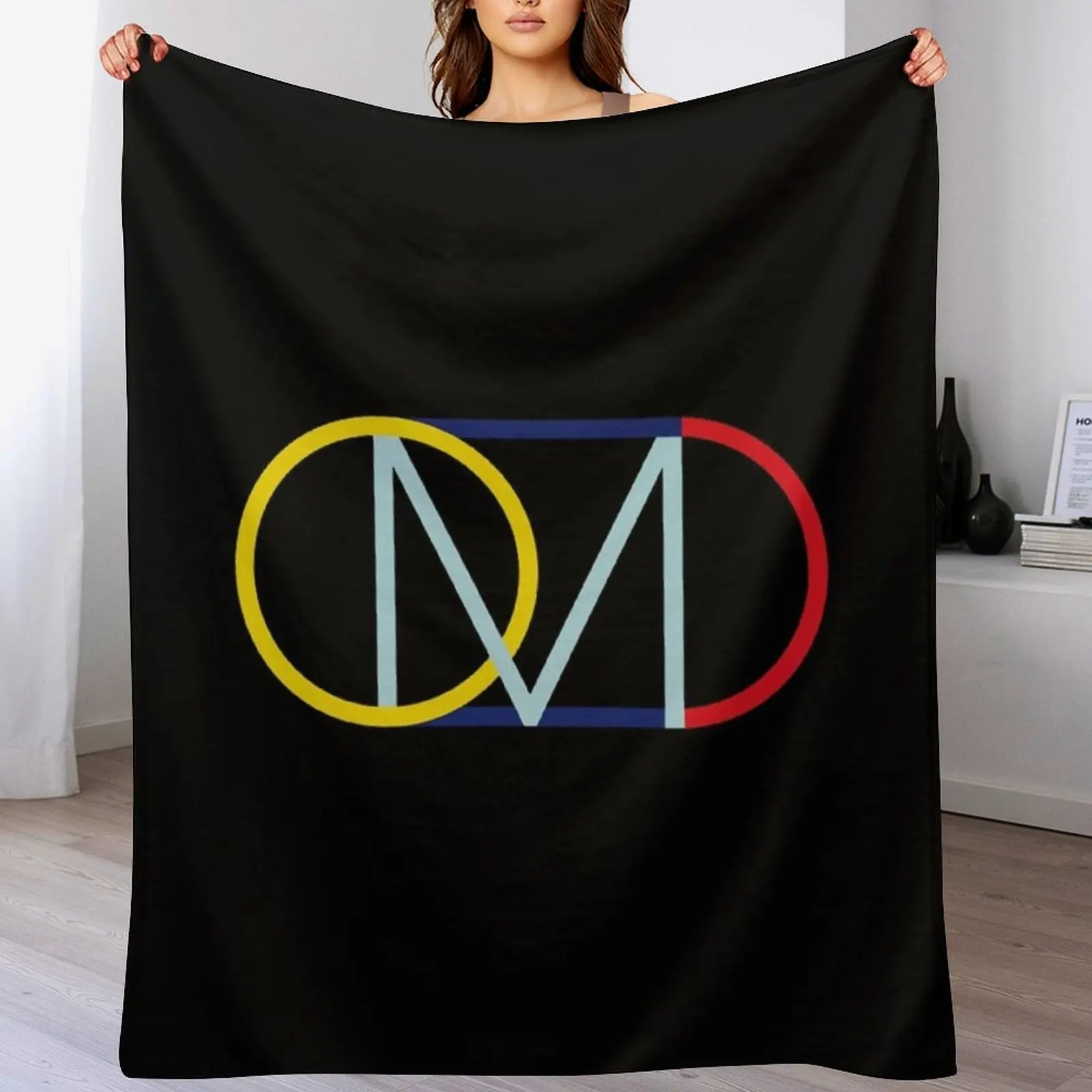 

Orchestral manoeuvres in the dark Throw Blanket Camping Thermal funny gift Custom Blankets