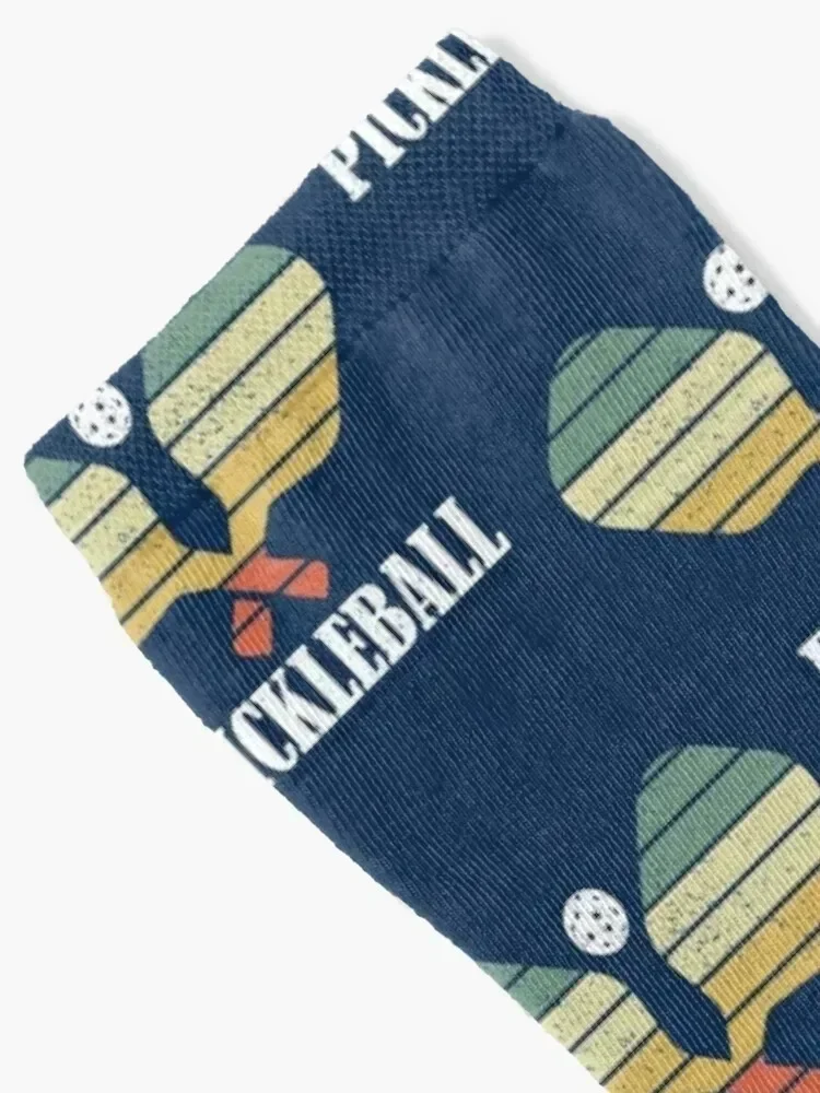 Pickleball Vintage Distressed Retro Player Socks short custom sports men cotton high quality Girl'S Socks Men's