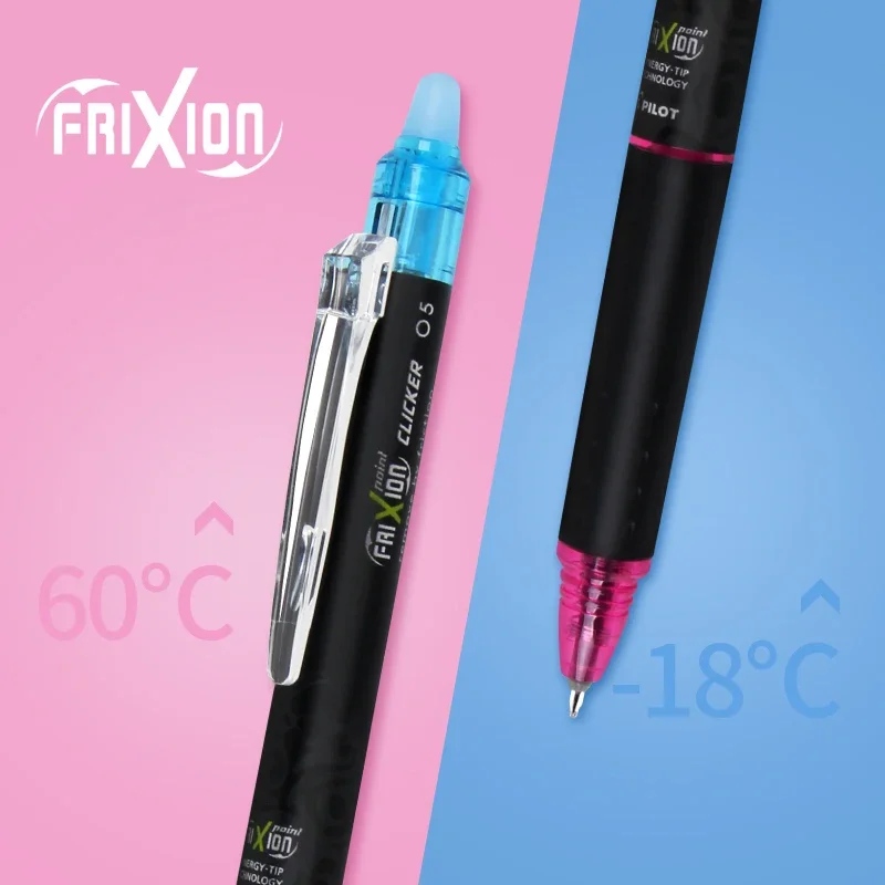 Pilot BLRT-FRP5 Newly Developed ST Nib Handwriting Erasable Color Press Gel Pen 0.5Mm School Stationery