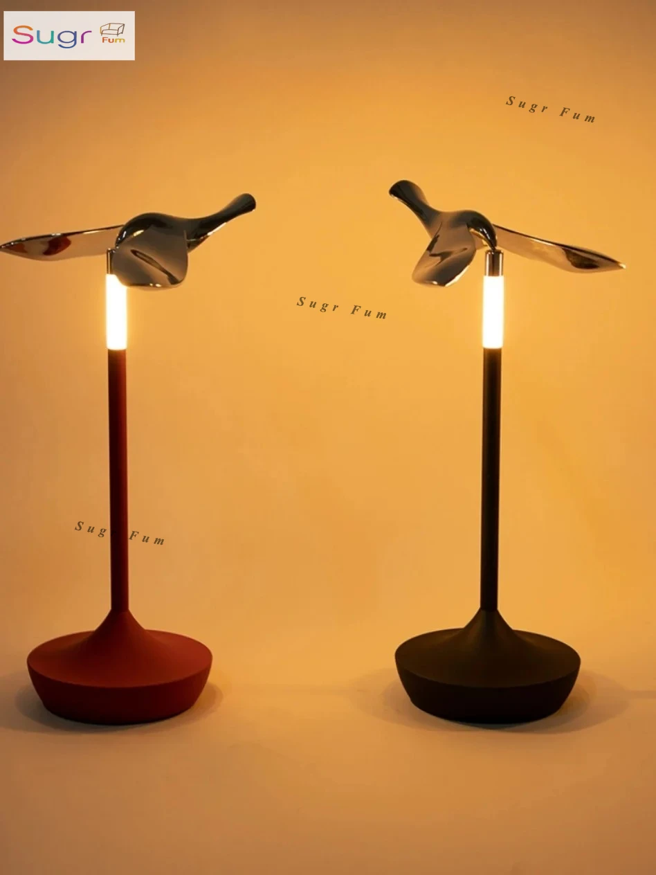 

Danish designer charging convenient desk lamp, bird bottle opener, bedside study, USB desk, reading decorative table lamp