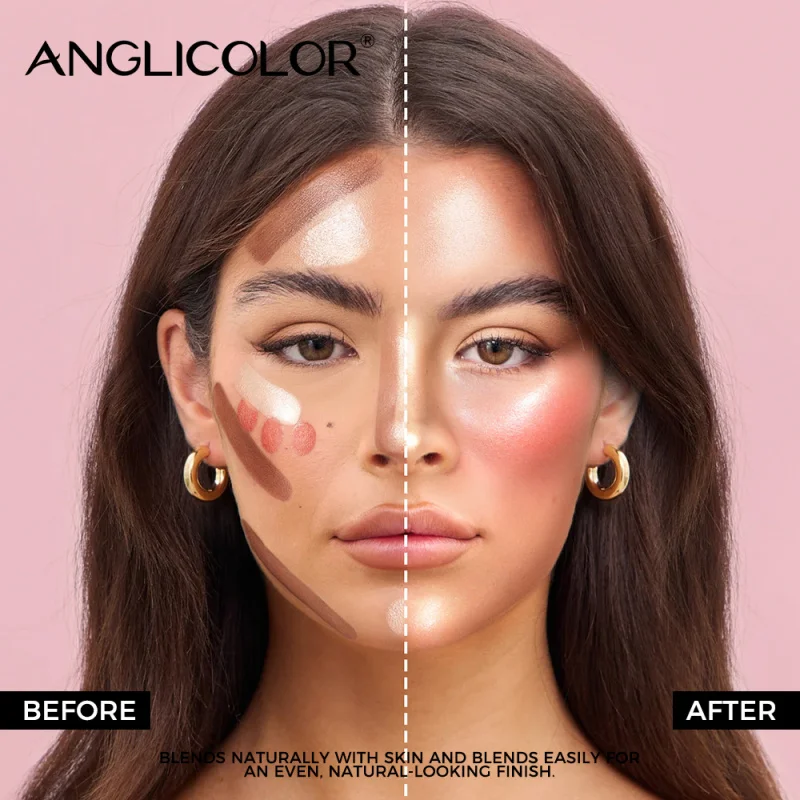 New Highlight Contour Stick Outline Shading Powder Three-Dimensional Brightening Crouching Silkworm Facial Blusher Multifunction