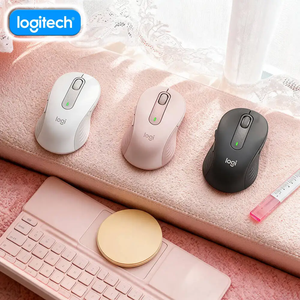 Logitech M750 Office Mouse - Precision Tracking Sensor, 3-Device Sync System, Rubber Comfort Grips, Business Pick Tool