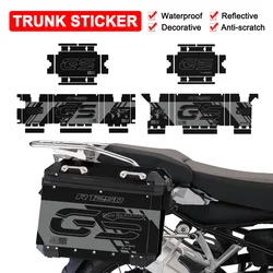 R1250GS Adventure Motorcycle Aluminum Box Stickers For BMW R 1250 GS R1250 ADV 2019-2023 Triple Black Pannier Protector Decals