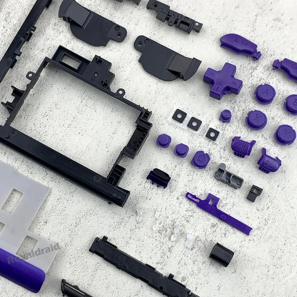 3 COLORS Full Set For NEW 2DSXL Button For NEW 2DS XL/LL Buttons Kit ABXY L R ZL ZR DPad Cross Butt Game Accessories