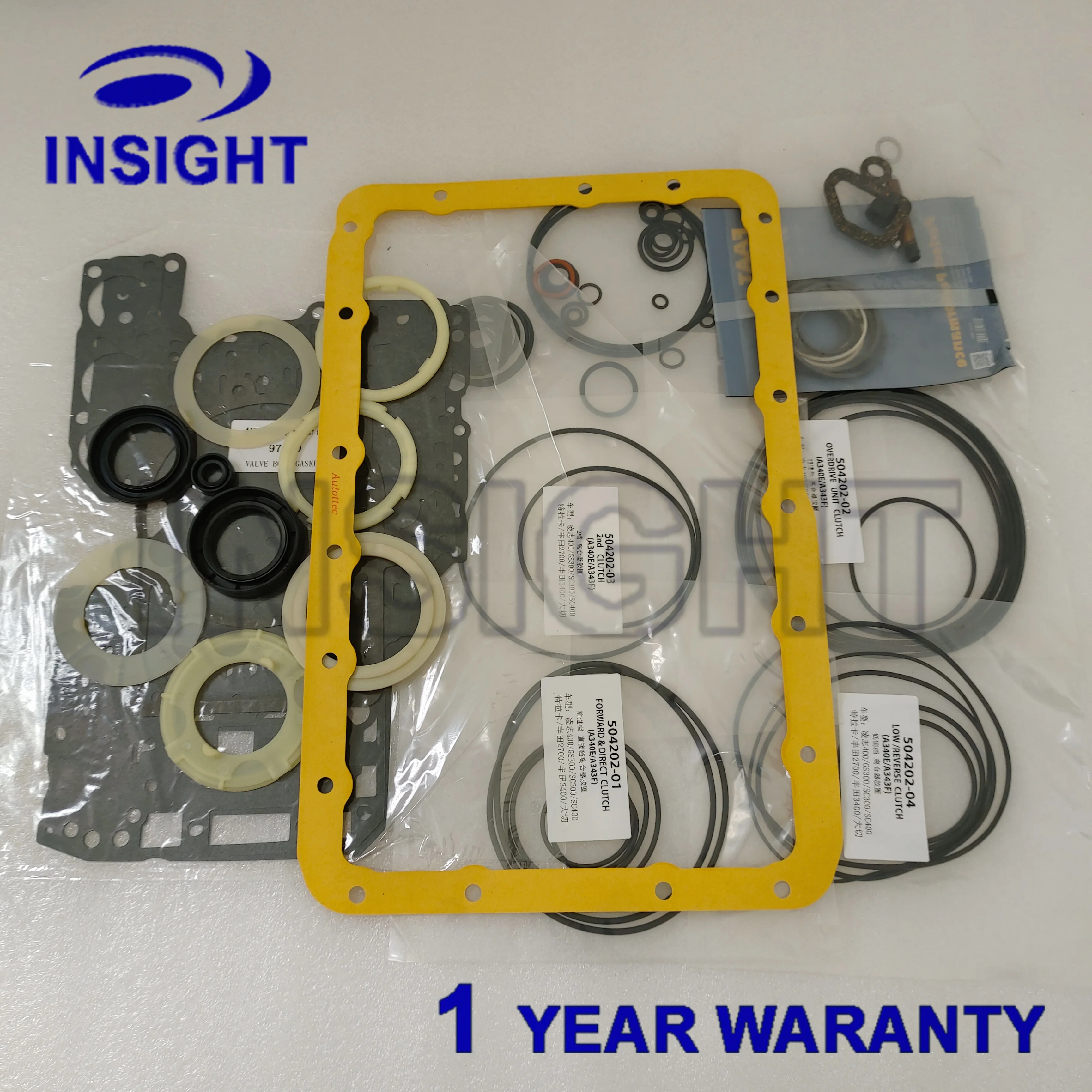 

Transmission Repair Kit A340E For TOYOTA CROWN