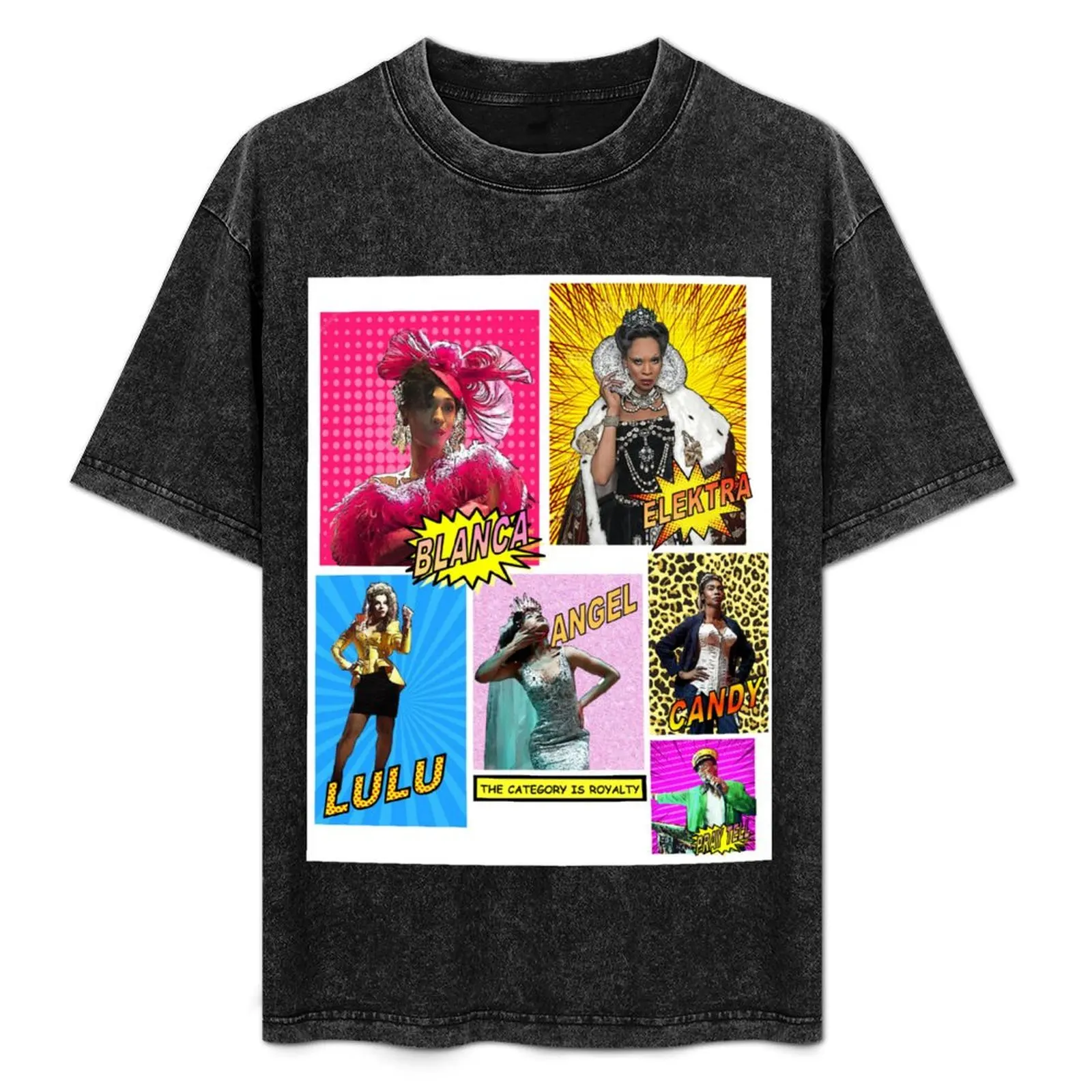 Strike A Pose....The Category Is Royalty T-Shirt graphic shirts sports fans plus size men clothing