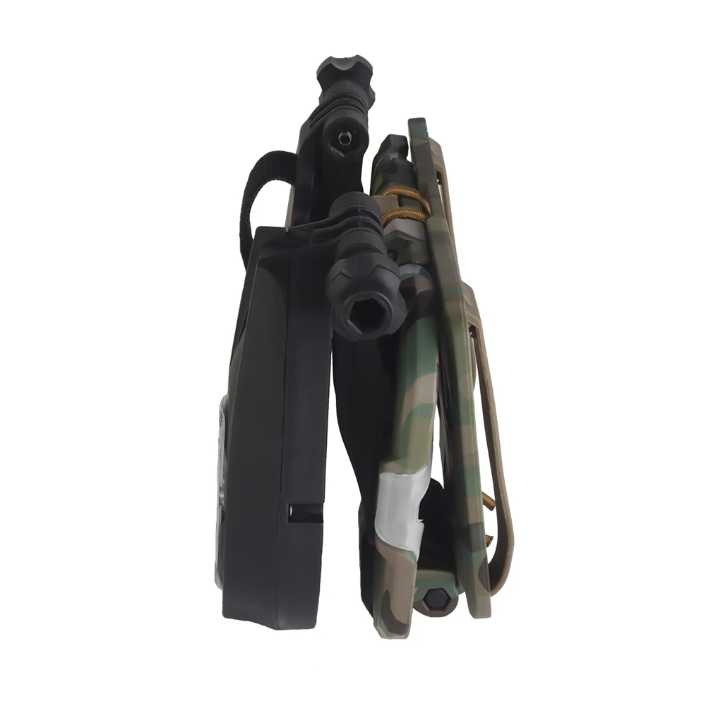 Tactical Navigation Board Kit with Militar Survival Compass,GPS Holder, MOLLE Phone Admin Panel, Hunting Vest Plate Carrier Gear