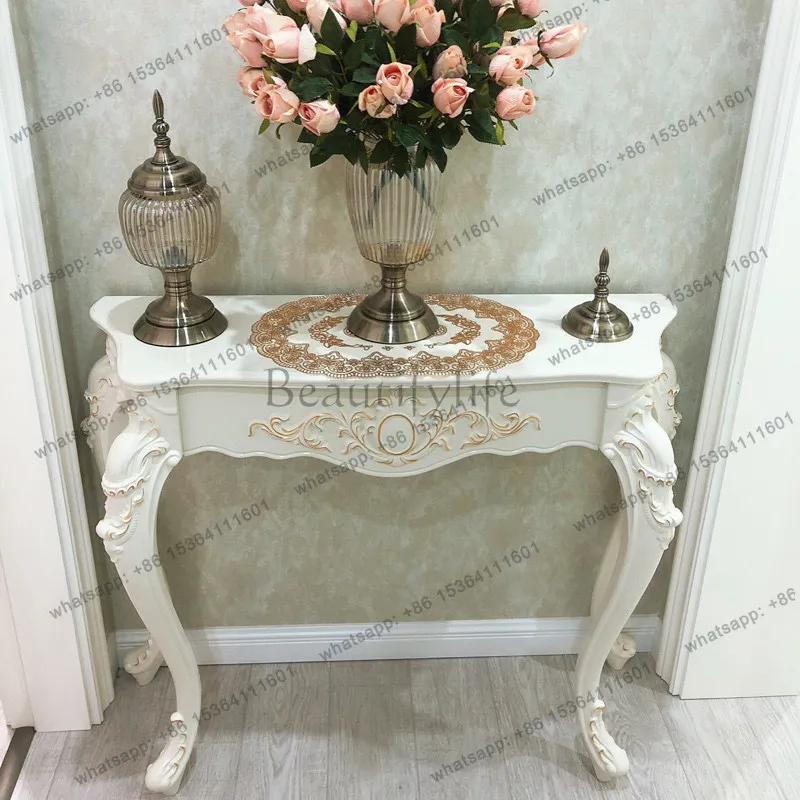 

Unique Aesthetic Console Tables Modern Minimalist Console Entrance Nordic Mesita Recibidor De Entrada Living Room Furniture